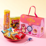 어린이집 단체간식 유치원생일답례품 해피데이 구디백 블루 과자세트 포장 조카선물 : 세기푸드