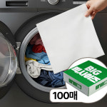 고릴라랩 더 커진 이염방지시트 XL 100매 뚱시트 세탁티슈 흰색옷이염 빨래 물빠짐방지 : 퍼플고릴라