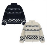 패턴 플리스 자켓 MFG45FJK209 : petitdu