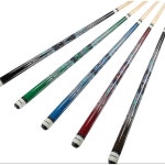 싱크샷 풀 큐 세트 - 풀 스틱, 58인치 18~21온스 메이플 우드 풀 큐, 5파운드, 프로 당구 선수용, 바 및 홈 당구장용 큐 스틱 : 0시그니처마켓0