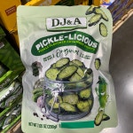 DJ&A PICKLE-ICIOUS 피클칩 200g 코스트코 : 바이피그
