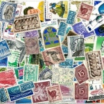 랜덤 월드 와이드 리퍼 및 미사용 우표 500 개 : 유진상사14