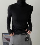 (블랙 바배)ano 속기모 폴라티셔츠 : 이룸부티크