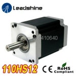 Leadshine 110HS12 2상 NEMA 42 하이브리드 스테퍼 모터 12 N.m 6 A 115mm 샤프트 19 : 에스에이글로18