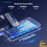 400W 33000PA 흡입력 JR600 무선 핸드헬드 진공 청소기 애완동물 가전제품 1L 먼지통 탈착식 배터리 : 트레이드셀31