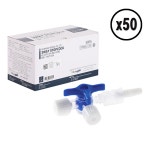 협성 3-WAY(쓰리웨이) 수액연결커넥터(비이식형혈관접속용기구) 50개(1BOX) : 라이프메딕스
