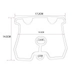 11173 29F00 000 설치하기 쉬운 고무 액세서리 실린더 헤드 커버 개스킷, Drz400 2001 2019 교체용으로 적합 : 칠곡상사