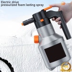 2L 전기 폼 분무기 무선 포밍 스프레이 배터리 구동 충전식 다기능 세차 액세서리 : 트레이드셀33