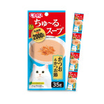 이나바 챠오 츄르스프 4연팩 고양이유산균간식 참치, 35g, 4개 : 3651