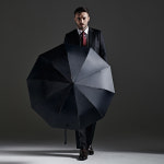 고티바쉬 커브드 암막 3단 우산 접이식 튼튼한 고급 양산 남자 자외선차단 답례품 판촉물 (G6301) : 휴즈랩