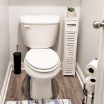 화장실 슬릿 좁은 캐비닛 드레서 보관함 티슈 수건 선반 욕조 옆 : 씨엔상사9