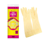 태화고무장갑 선밴 M  10개  레드 핑크 아이보리 색상선택 : 다르마