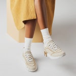 [국내 당일출고] 여성  에르메스 운동화 바운싱 스니커즈 245mm 베이지색 글레이즈 : J.A Blooming