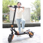 H9 듀얼 모터 전기 스쿠터 11인치 3000W 60V 30AH 강력한 범위 45 LES 50MPH 성인용 접이식 고속 DS 1R Bla orange : WestMint