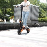 H9 듀얼 모터 전기 스쿠터 11인치 3000W 60V 30AH 강력한 범위 45 LES 50MPH 성인용 접이식 고속 DS 1R Bla orange : WestMint