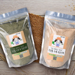 25년 미숫가루 선식 400g 곡물 쑥 수제 햇 곡식 통곡물 간식 아침 식사 대용 : 효주네가산농장