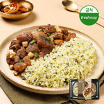 30년 전통의 경복궁 들깨버섯찜닭덮밥도시락 250g : 프레시지