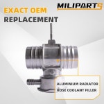 알루미늄 라디에이터 냉각수 필러 넥 다odge 더랑고 다코타 01-04 캘리버 어벤저 07-18 크라이슬러 200 세브링 호환 : 바이픽커