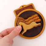 마패 만들기 암행어사 나무조립 MDF 카드수납 교통카드 전통문화 체험 색칠하기 : 퍼니 팩토리