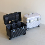 위로열리는캐리어 승무원캐리어 100% PC 파일럿캐리어 미니 기내반입 45cm(18인치), 블랙 : 핫도그나이스캣츠