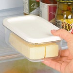 버터 슬라이서 커터 스테인리스 스틸 빵 케이크 치즈 키퍼 보관 : 톰앗호샵