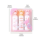 DS Q7 고양이 형광 라이너 디자인 컬러 세트 하이라이터 마커 그라데이션 F7779 Blue set : 피규픽 크래프트