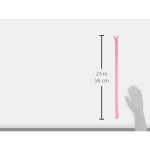 코트 스레드 지퍼 F8414 158 보이지 않는 지퍼 12인치에서 14인치 다크 올드 로즈 : 넥서스 Nexus