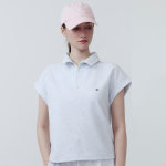 [클로브 25SS] Soft Half Zip-Up Vest (Light Grey) : 클로브 clove