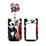 크리스마스 할로윈 전의 악몽 카드 배지 홀더 ID 버스 릴 클립  끈 : JD21