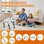 집게발이 달린 딩동우 반려동물 이상의 내구성 있는 리모컨 6세 STEM 30가지 인터랙티브 로봇 제어가 디자인 어린이를 동작 음성 위한... 