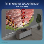 Epson Lifestudio 그랜드 초단초점 프로젝터, 4K PRO-UHD, 사운드 바이 테크놀로지 및 Studio 앱, 간편한 스트리밍을 위한 내장 Google... 