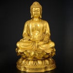 부처님 좌상 석가모니 관세음보살상 불교 장식 가정용 불상 약사불 24cm : 드로세라 스토어