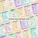 여성과 청소년을 위한 팔리미트리스 스트레스 해소 및 휴식을 위한 마음챙김 및 명상 운동(52장) - 여성 및 청소년을 위한 카드 : 블루피크... 