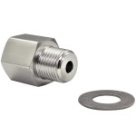 LS 엔진 스왑 LS1 LSX LS3 및 모든 시리즈 5.3L 6.0L 6.2L용 YSIL 오일 압력 센서 어댑터 M16-1.5 1/4 NPT M16 1.5-1/8 NPT 1... 