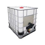 500kg IBC 저장탱크 물탱크 화학약품통 농약통 도트통 화이트 1000L : 픽텔포