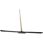 타운 헤비 듀티 씰 코팅 빗자루, 36인치 빗자루 헤드, 72인치 우드 핸들, 2-1/2인치 트림의 합성 브러시 스트립, RED700373 24 Inch... 