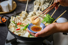 해,밀 HAmeal | 해온 어묵전골 밀키트 꼬치 어묵탕 오뎅탕 캠핑 집들이 340g, 1개 : 던라운지