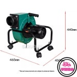 H0076 모바일 자동 진공 청소기 집진기 휴대용 산업 먼지 봉투 750W 음소거 도구 220V : 시드컴퍼