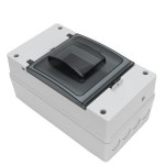 DC 회로 차단기 박스 IP66 방수 플라스틱 실외 배전 접속함 (MCCB 태양광 배터리 스위치용) : 다이렉트스토어3