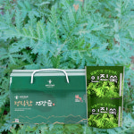 [국내산] 정직한 인진쑥즙 100ml 30포 대추함유 산지직송 : 농부건강농원