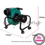 H0076 모바일 무소음 진공 청소기 먼지 수집기 휴대용 산업용 봉투 750W 음소거 도구 220V : 시드컴퍼