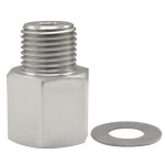 LS 엔진 스왑 LS1 LSX LS3 및 모든 시리즈 5.3L 6.0L 6.2L용 YSIL 오일 압력 센서 어댑터 M16-1.5 1/4 NPT M16 1.5-1/8 NPT 1... 