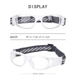 수그리 주니어 스포츠고글 라크로스 농구 라켓볼 처방렌즈교체 안전안경 : Cube Bridge