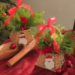 [동영상 제공] 생화 크리스마스 트리 편백 꽃바구니 만들기 diy 키트 : 릴리몰리