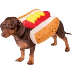 개나 고양이를 위한 루비 핫도그 애완동물 코스튬, 미디엄 Hot Dog 1 Small : 메가딜샵