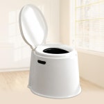 이동식 변기 간이 화장실 캠핑 노인 용변기 좌변기 휴대용변기 캠핑화장실 간이화장실 이동식변기 캠핑변기 : 큐티글로벌72