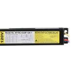 Accupro AP-RC-432IP-120-1 전자 형광 밸러스트, 4개의 램프, T8, 32W 120V : 브리트웨니