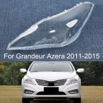 현대 그랜저 Azera TG 2011-2015 용 자동차 앞 헤드 라이트 렌즈 커버 클리어 램프 투명 갓 : 다이렉트상사2