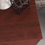 오피스웍스 바이 사우더 어펌 36인치 도어 수납장, L 35.43인치 X W 23.47인치 X H 29.29인치, 클래식 체리 마감 상태 Classic Cherry... 