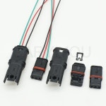 BMW 호환용 1세트 3핀 남성 OR 여성 자동차 도어 핸들 커넥터 방향 지시등 와이어 하네스 플매트 카펫 러그 872-405-501 872-837-506... 